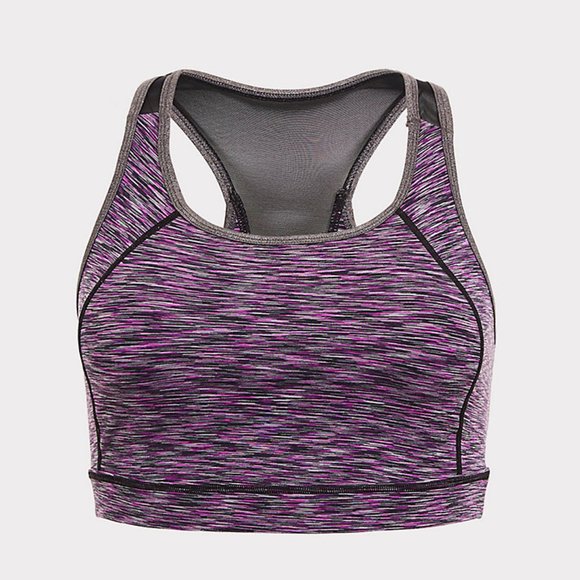 torrid Other - Torrid 0X L Sports Bra Purple Space Dye Mesh x